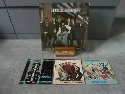 MADNESS - Absolutely/Grey Day/One Step Beyond/Night Boat - LP/7  SKA LOT EX/VG • £9.99