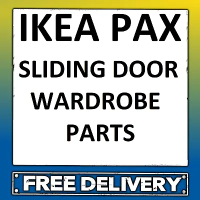 £11.95 • Buy Ikea Pax Wardrobe Sliding Door Replacement Parts Frame Hinge Bracket Metal Catch
