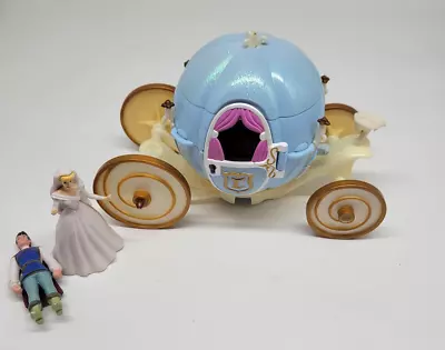 $50.40 • Buy Vintage 1999 Bluebird Polly Pocket Disney Cinderella Coach Carriage