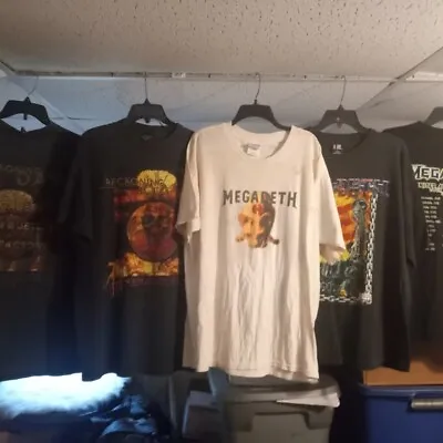 Megadeth - Vintage Shirt Collection X 5 • $600