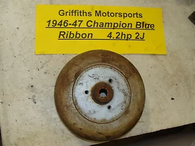 1946-47 Champion Blue Ribbon 2J 4.2hp Outboard Motor FLYWHEEL FLY WHEEL • $32