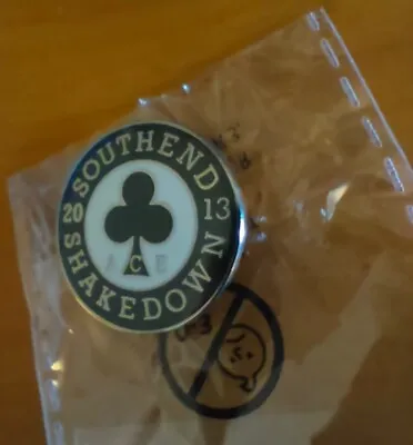 Ace Cafe Southend Shakedown 2013 Biker Pin Badge BRAND NEW Still Sealed • £5.99