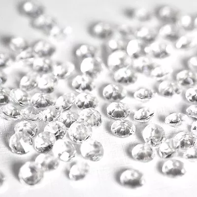 5000 Wedding Decoration Scatter Table Crystals Diamonds Acrylic Confetti 4.5mm • £3.99