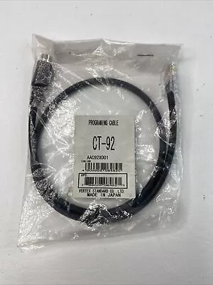 NEW CT-92 Programming Cable Vertex Standard VX-3200/VX-4200/VX-4200/VX-2500 • $19.99