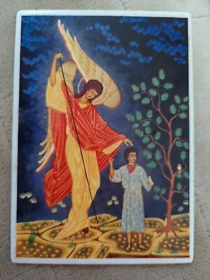 VilboCard (Villeroy & Boch) Creation Porcelain Guardian Angel Card 4x6. • $15