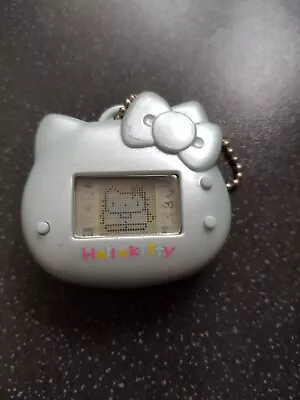 Japanese - Sanrio 1997 Hello Kitty Metcha Esute Tamagotchi Type Virtual Pet-blue • £1.20