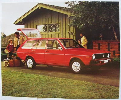 $12.19 • Buy VOLKSWAGEN Dasher Wagon Car Sales Sheet Leaflet 1975 #33-32-66010 USA