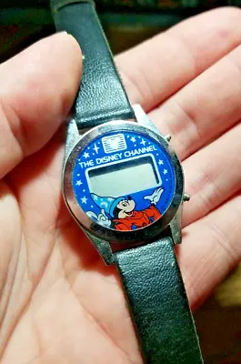 DISNEY CHANNEL MICKEY MOUSE FANTASIA SORCERER DIGITAL QUARTZ WATCH Hong Kong • $10.90