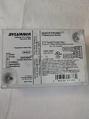 QTP-2X42CF/UNV-DALI Dimming Ballast Compact Fluorescent-2-Lamp-42W-LOT OF 9 • $167.99