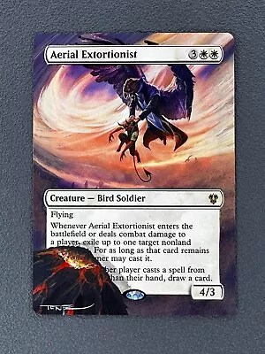 Aerial Extortionist MTG Murders At Karlov Manor Hand Painted Altered Art Tentz • $0.99