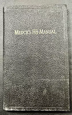 MERCK'S 1899 MANUAL OF THE MATERIA MEDICA 1st Edition 100th Anniversary Reprint • $14.95