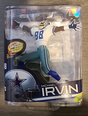 Michael Irvin Mcfarlane Figure Nfl 33 Series Dallas Cowboys Debut • $60