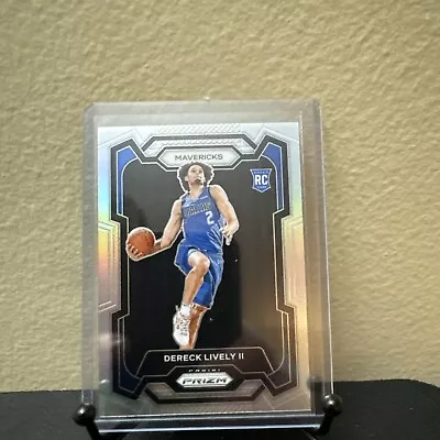 2023-24 Panini Prizm Dereck Lively II Silver Prizm Dallas Mavericks RC Rookie • $12.99