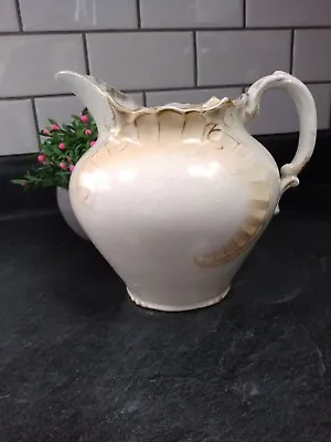La Belle  Semi Porcelain  Wheeling Pottery Antique Pitcher • $6