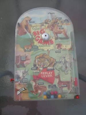 1950's MARX Tabletop Pinball Game  The Big Game  Bagatelle Safari Hunting • $24.14