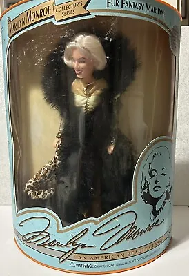 1993 DSI Fur Fantasy Marilyn Monroe Doll / Collector's Series / NrfB • £39.99