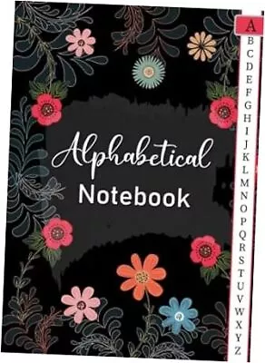 Alphabetical Notebook: 4 Pages Per Letter / A4 Size /105 Pages. Large Lined  • $11.96