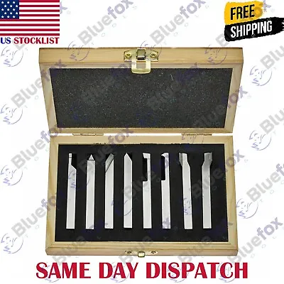 8Pcs 6mm Metal Lathe Tools /knife Bits For Milling Cutting Tool Turning Wooden • $44.88