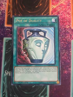 Yu-Gi-Oh! Pot Of Duality High Speed Riders HSRD-EN056 1st Edition Rare NM A1/ • $4