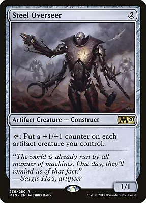 Steel Overseer [Core Set 2020] Magic MTG • $3.95