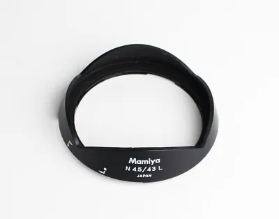 MAMIYA Lens Hood Shade For N 43mm F4.5 L Lens For Mamiya 7 Mamiya 7II - Exc • $250