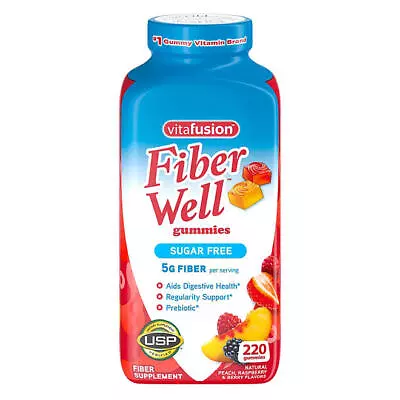 Vitafusion Fiber Well Gummies 5g Fiber (220 Ct.) • $39.99