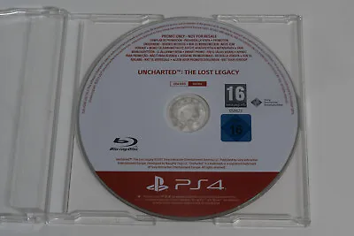 Uncharted Lost Legacy - RARE PROMO Pre-Release Disc – PS4 PlayStation 4 • £21