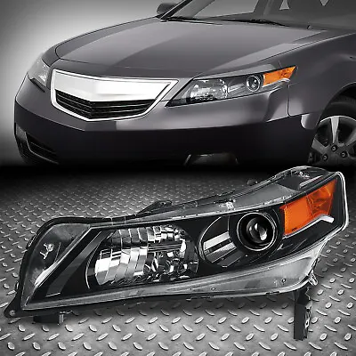 For 12-14 Acura TL OE Style Driver Left Side Projector Headlight Head Lamp Black • $238.88