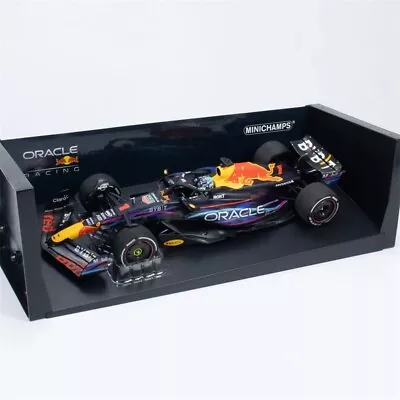 2023 #1 Max Verstappen's Miami GP Red Bull 1:18 RB19 MiniChamps Edition • $300