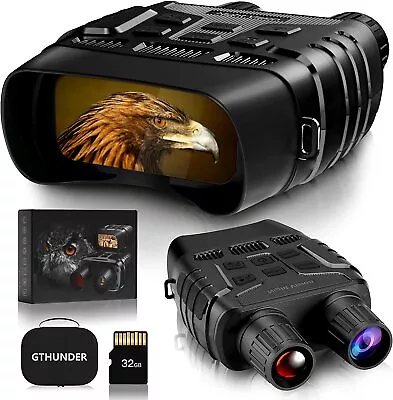 Digital Night Vision Goggles Binoculars For Total Darkness FHD 1080P Infrared • $559.99