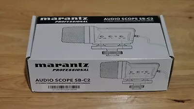 Marantz Scope SB-C2 X/Y Stereo Condenser Microphone For DSLR Cameras • $41