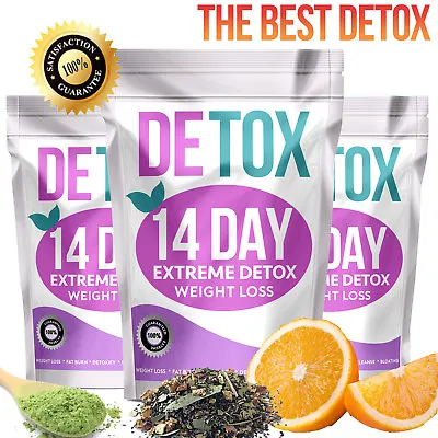Extreme Weight Loss Detox 14 Day Detox Fat Burning Slimming Diet Tea • £7.99