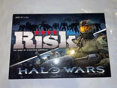 Risk Halo Wars Collector's Edition Board Game 2009 Hasbro Read Description • $40