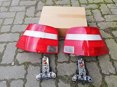 VW Golf 4 Mk4 TDI GLI GTI V6 R32 4-motion OEM Magneti Clear/Red Euro Tail Lights • $259