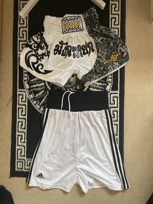 £15 • Buy Size 6/8 Adidas Boxing Shorts & Thai Shorts