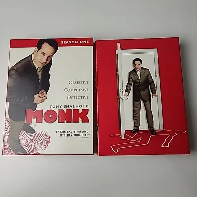 Monk Season 1 (DVD 2004 4-Disc Set) • $4.89