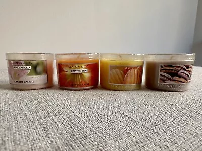 Set Of 4 Slatkin & Co. Mini Candles • $20.99