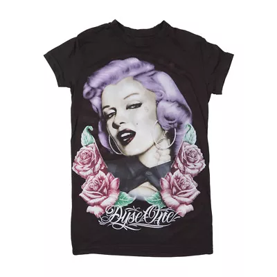 Dyse One Marilyn Monroe  Ladies Black T Shirt  • $6