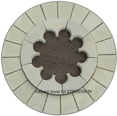 1.8m Buff Cathedral Planter Circle Patio Paving Slab Stone (delivery  Exceptions • £159