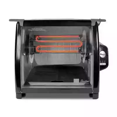 Ronco Countertop Rotisserie Oven 1250W Black W/ Touchpad Temperature Control • $212.09