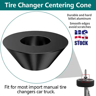 For Harbor Freight 3.75  Manual Tire Changer Centering Cone Aluminum Billet US • $30.99