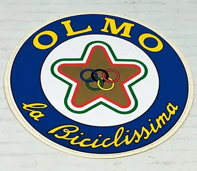 Vintage Olmo Olympics Decal Sticker NOS • $35