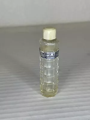 Vintage Gabilla Sinful Soul Geometric Shape Empty Mini Perfume Bottle 1/4 Oz • $19.99