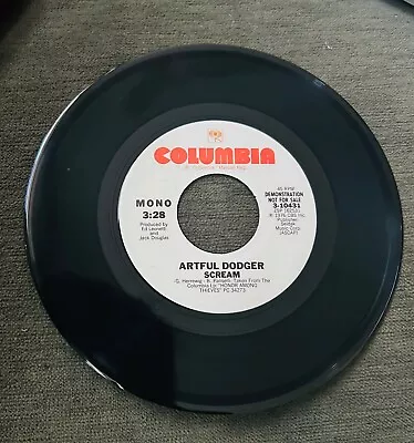 ARTFUL DODGER - Scream PROMO 45 -  7   Record  1976  Columbia 3-10431 • $5.99