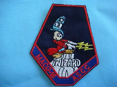 Vietnam War Patch Usmc Marine Air Control Group Macg-18 Wizard (1967-71) • $10.98