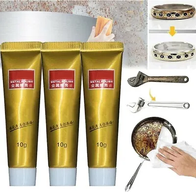  2024 New Metal Polishing Paste All Metal Polish Cream （3pcs） • $7.99