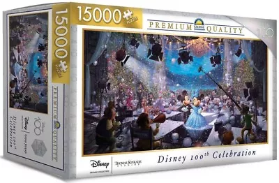 Disney 100th Celebration Puzzle - 15000 Piece Jigsaw Harlington Thomas Kinkade • $158.99