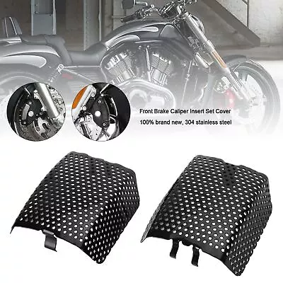 $18.99 • Buy Front Brake Caliper Insert Set Cover For Touring V-Rod Street 42054-05 BLK SA
