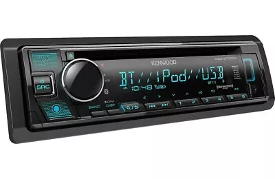 Kenwood KDC-BT382U | Single DIN In-Dash CD Car Stereo Receiver • $99