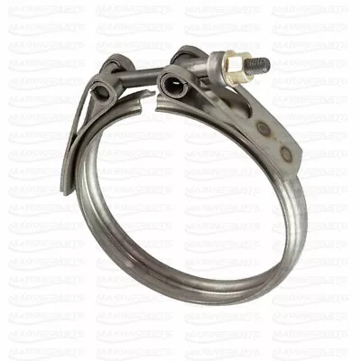 Exhaust Clamp Volvo Penta Elbow Turbo 30 31 32 40 41 42 43 44 300 D4 21325765 • $40.59